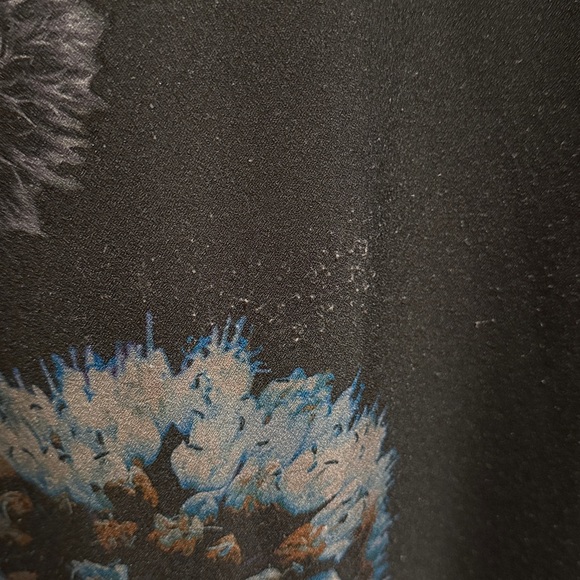 Bryn Walker Black and Cream Dandelion Top - Picture 4 of 5